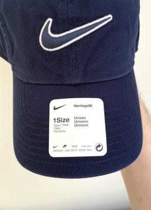 Кепка nike heritage h86 logo оригінал 943091 бейсболка3 фото