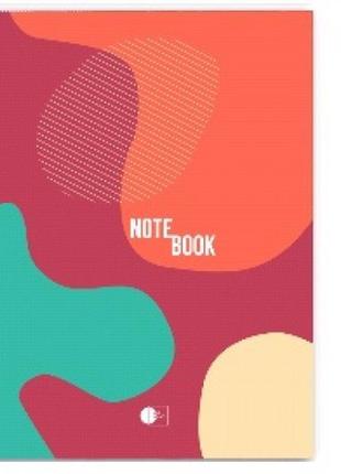 Ділова книга а4   96 арк abstract notebook-2  обкладинка-тверда  клітинка тм артпринт (1)
