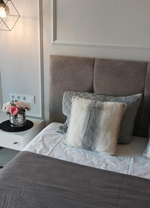 Поьдам меховые лекоративные меховые подушки. подушки .zsra home