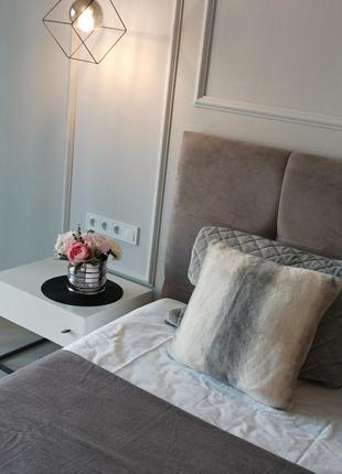 Поьдам меховые лекоративные меховые подушки. подушки .zsra home