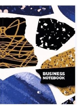 Канцелярська книга а4 business notebook-4 96 арк обклад-м яка  клітинка каміння тм артпринт (1)