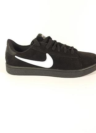 Кросівки чоловічі замшеві. nike.чорні.