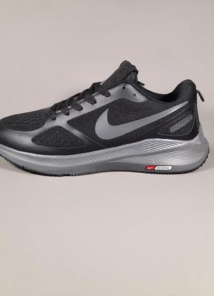 Кроссовки мужские nike black черные стильные мужские кроссовки демисезонный мужские кроссовки на платформе