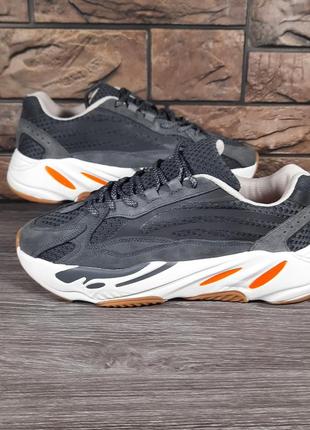 Мужские кроссовки adidas yeezy вoost 700 v2  кроссовки  изи буст 700  серые2 фото