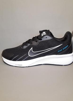 Кросівки чоловічі nike zoom чорні кросівки для марафону чоловічі кросівки найк бігові чоловічі кросівки
