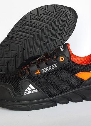 Кросівки чоловічі літні шкіряні adidas terrex. україна.