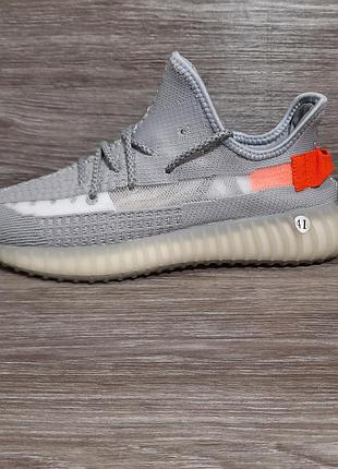 Кросівки чоловічі adidas yeezy boost 350 v2 grey reflective 44 розмір