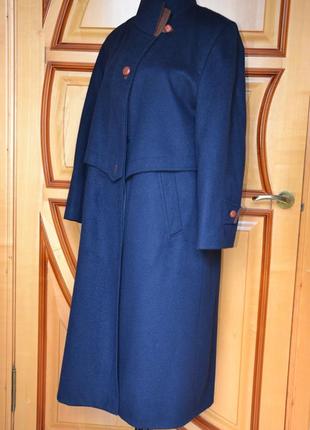 Длинное шерстяное пальто loden3 фото