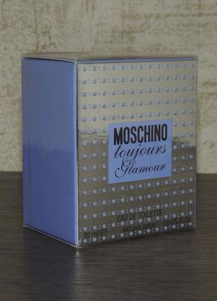 Moschino toujours glamour 30 мл туалетна вода для жінок оригінал