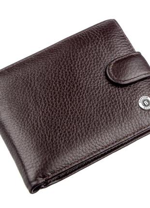 Чоловічий гаманець boston 18819 коричневий1 фото