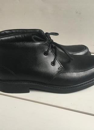 Кожаные полуботинки clarks р.31