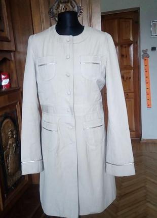 Котоновое пальто кардиган.