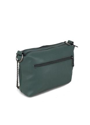 Женская сумка кросс-боди voila 50565 зеленая2 фото