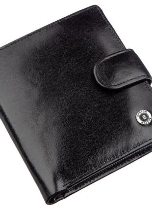 Практичний чоловічий гаманець boston 18815 чорний1 фото
