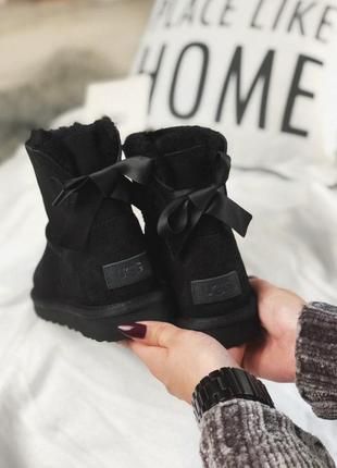 Женские зимние меховые сапоги ugg mini bailey /осень/зима/весна😍3 фото