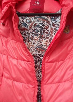 Демісезонна куртка happy snow на дівчинку3 фото