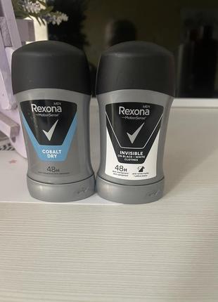 Набор мужских сухих дезодорантов rexona