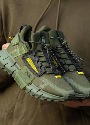 Мужские кроссовки reebok zig kinetica edge haki 41-45