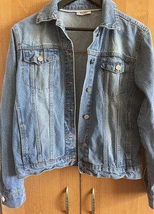 Джинсовый пиджак джинсовка3 фото