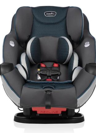 Детское автокресло evenflo symphony sport sawyer freeflow (от 2,2 до 49,8 кг)