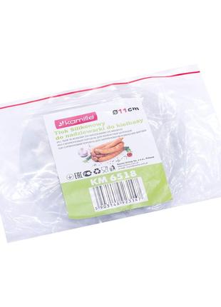 Змінна силіконова насадка для ковбасного шприца kamille km-6518