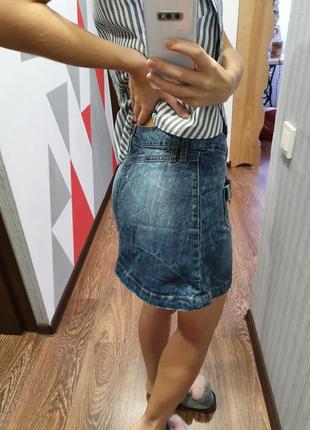 Джинсовая юбка mng jeans4 фото