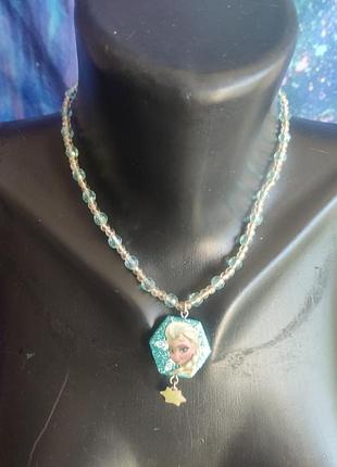 Милое ожерелье на резинке ельза холодное сердце