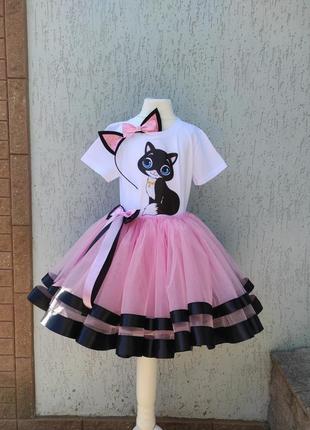 Костюм киці вбрання кішечки  сукня кішки  карнавальний костюм кішки1 фото