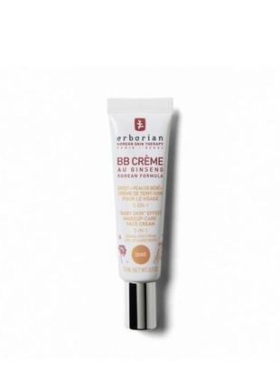 Вв dore-крем з ефектом "шкіра як у дитини" erborian bb cream baby skin effect spf 20, 15 мл