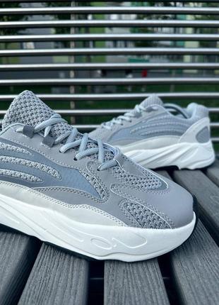 Мужские кроссовки adidas yeezy boost 700 v2 static#адидас