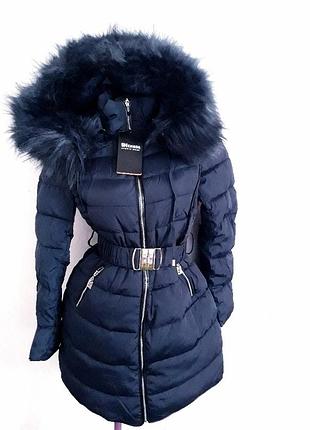 Теплий зимовий пуховик 48/50 р. новий!