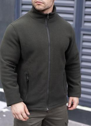 Мужская кофта толстовка флисовая теплая зимняя на молнии мужские кофты повседневные...