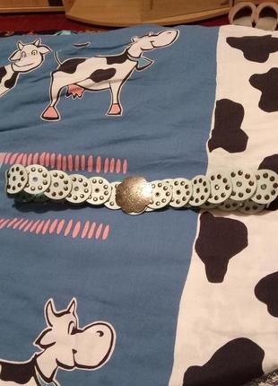 Бирюзовый типа ремень