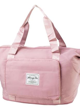 Дорожная сумка valiria fashion 26 л, розовый