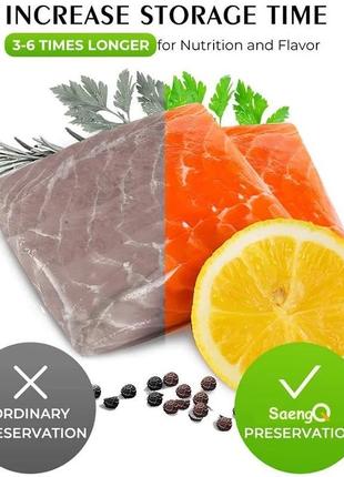 Пакеты для вакуумного упаковщика вакууматора (рулон 15*500 см) рулон вакуумная пленка...