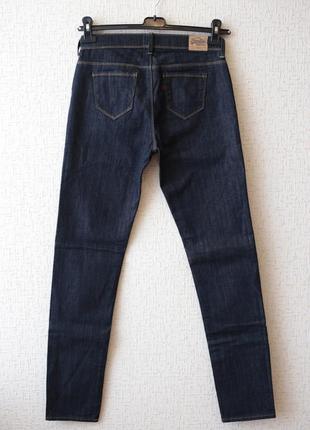 Тёмно синие джинсы скинни  superdry3 фото