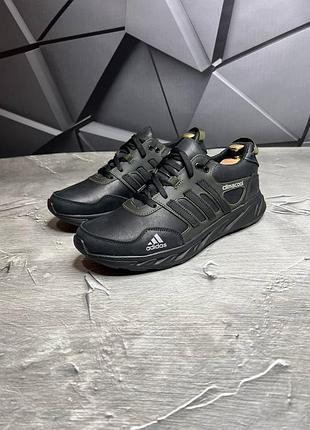 Кожаные кроссовки adidas