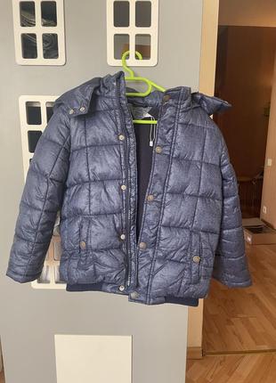 Куртка зимова хлопчику 116