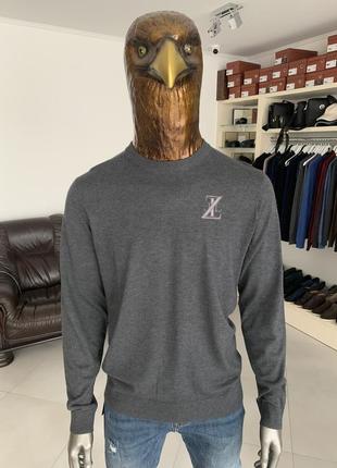 Серая мужская кофта zilli