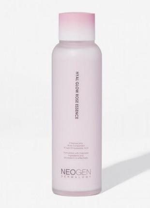 Есенція з трояндою neogen dermatology hyal glow rose essence 160 мл