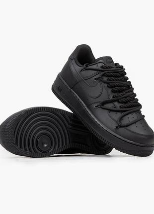 Кроссовки nike air force 1 black