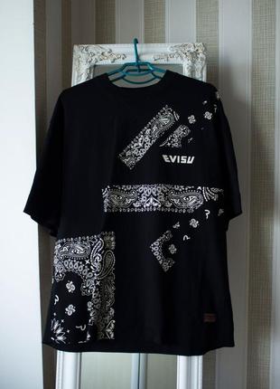 Чоловіча футболка evisu bandana t-shirt оригінал new!