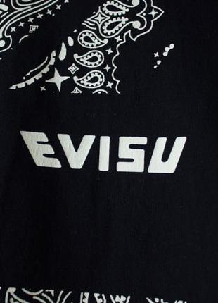 Мужская футболка evisu bandana t-shirt оригинал new !2 фото