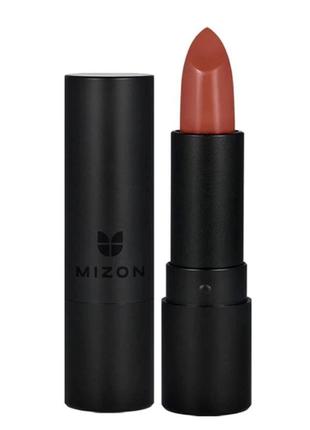 Матова помада для губ mizon velvet matte lipstick retro taupe 3.5 г (8809663753429)