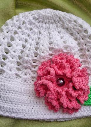 Демисезонные шапочки крючком