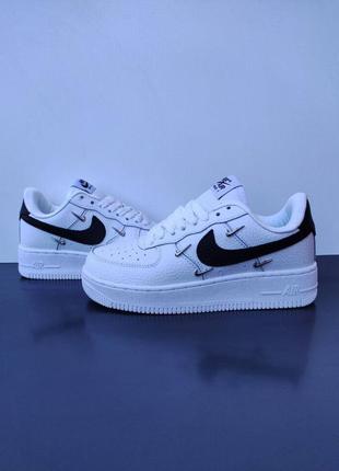 Кроссовки nike air force lx white&amp;black2 фото