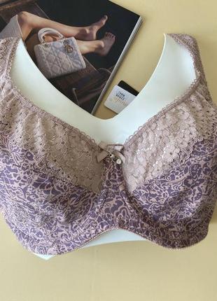 Классический бюстгальтер большого размера без поролона на чашку f