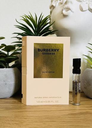 Оригінал пробник парфум парфумована вода burberry goddess оригинал парфюм парфюмированая1 фото