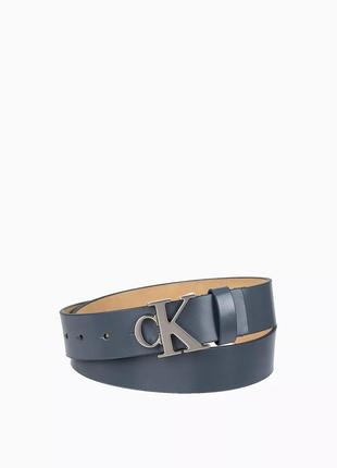 Новый ремень calvin klein (ck archive logoleather belt)с америки l