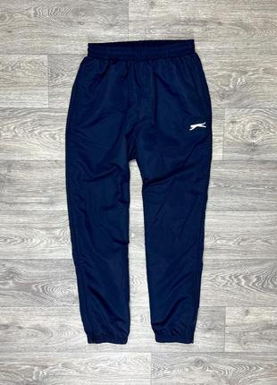 Slazenger штани м размер спортивние на манжете синие оригинал